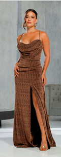 Vestido Bronce