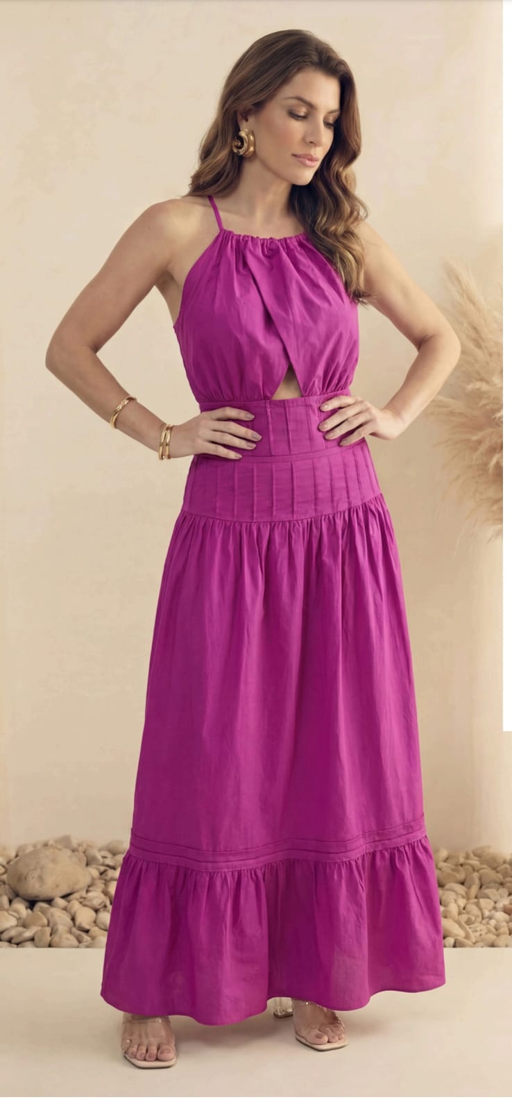 Vestido Magenta